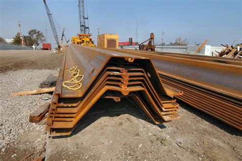 types of steel sheet piles